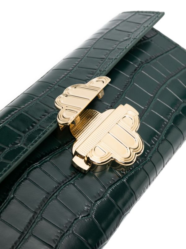 Maje crocodile-embossed Leather Bag - Farfetch