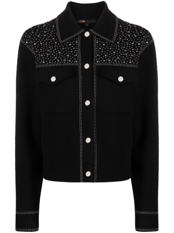 Rhinestone hot sale embellished jacket