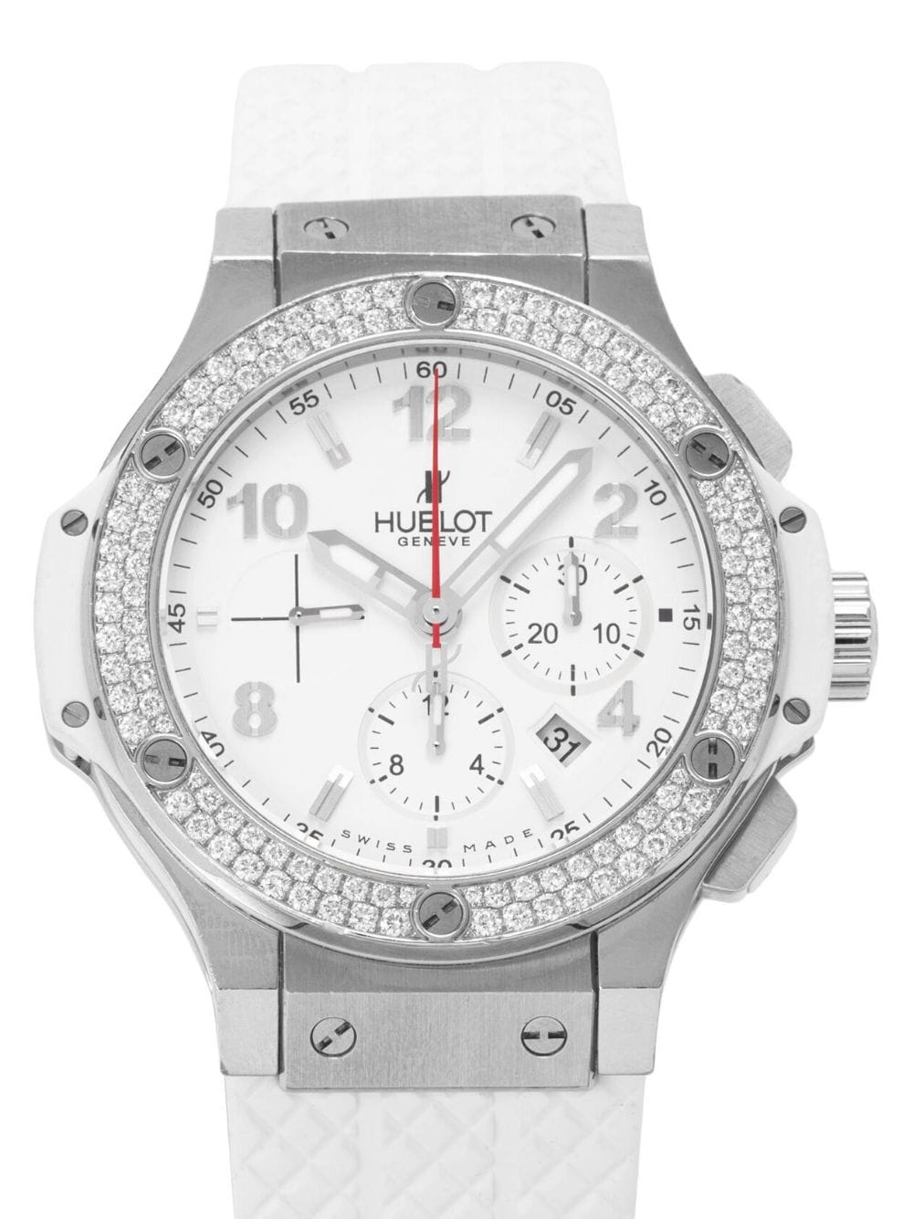 Hublot Pre-owned Big Bang Chronograph horloge - WHITE