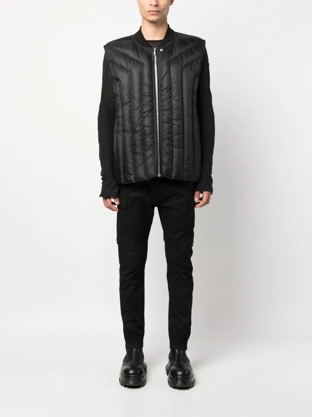 Rick Owens Gimp パデッドベスト | ブラック | FARFETCH JP