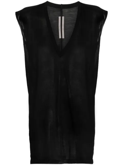 Rick Owens camiseta semitransparente