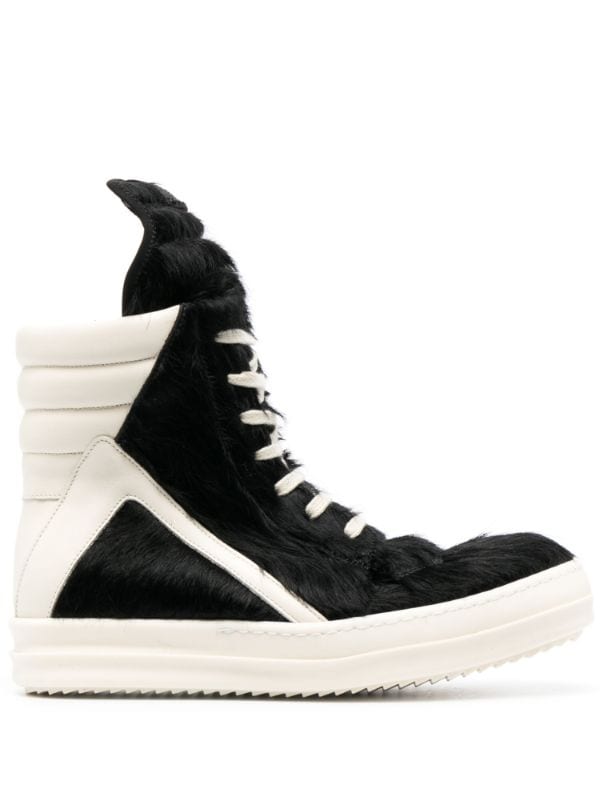 Rick owens hot sale geobasket white