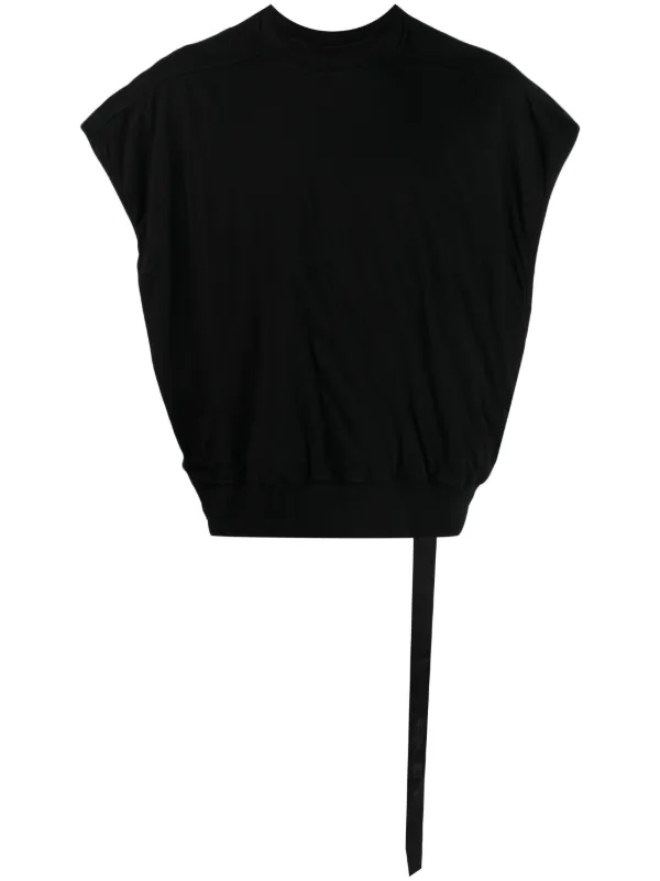 Rick Owens Jumbo Tatlin Sleeveless Organic Cotton Sweatshirt