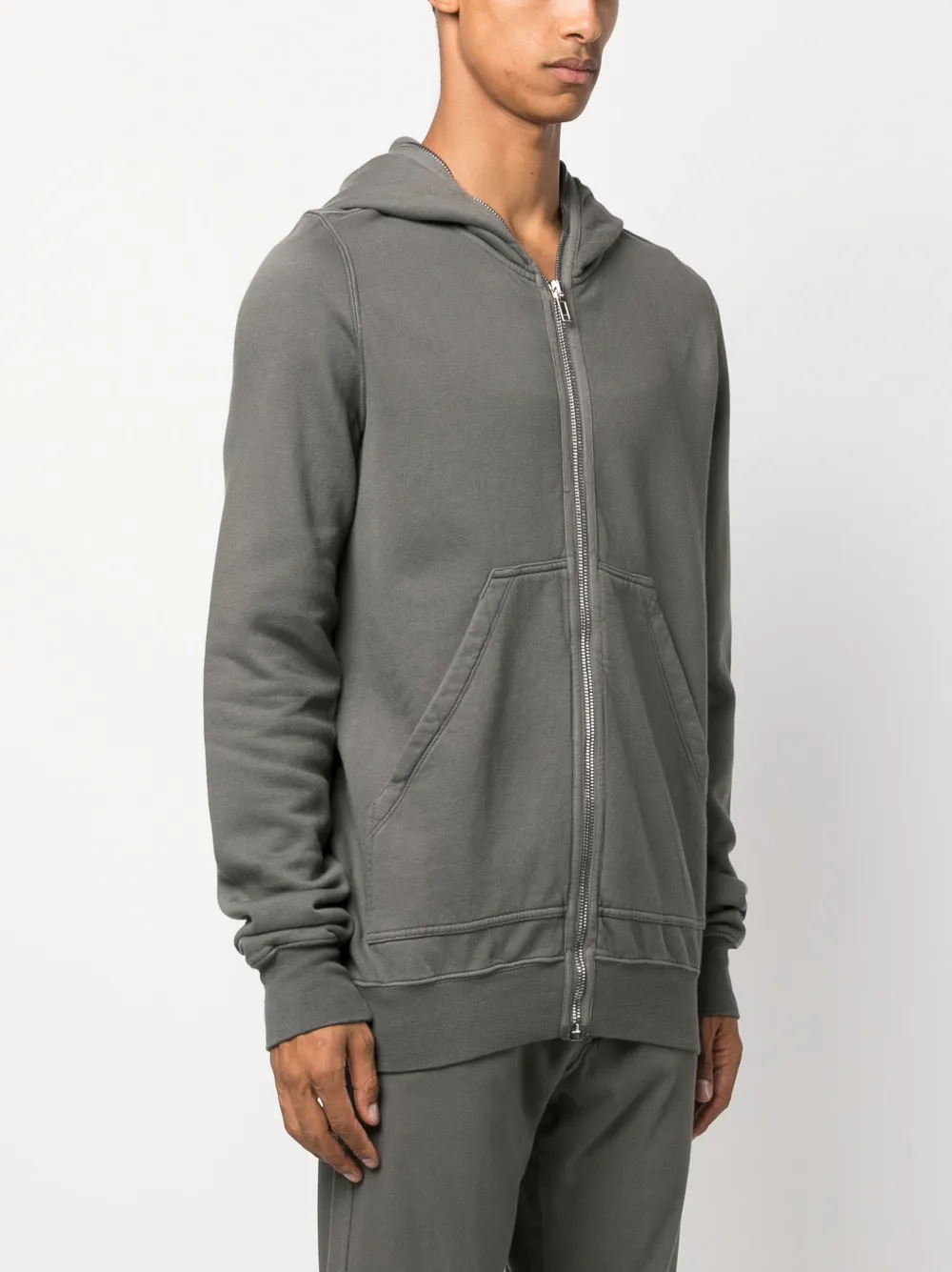 Rick Owens Katoenen hoodie Grijs