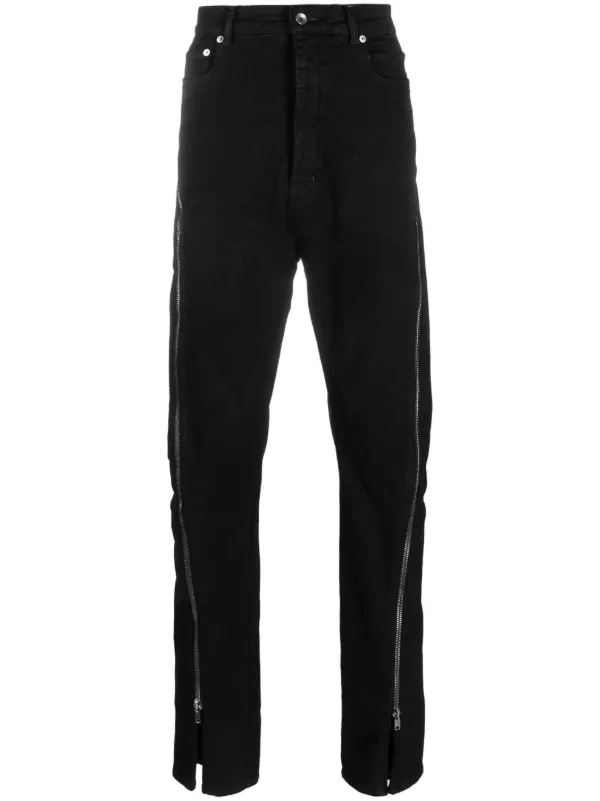 Rick Owens DRKSHDW Bolan Banana exposed-zip Jeans - Farfetch