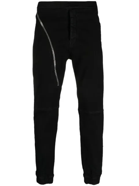 Rick Owens Aircut decorative-zip skinny joggers