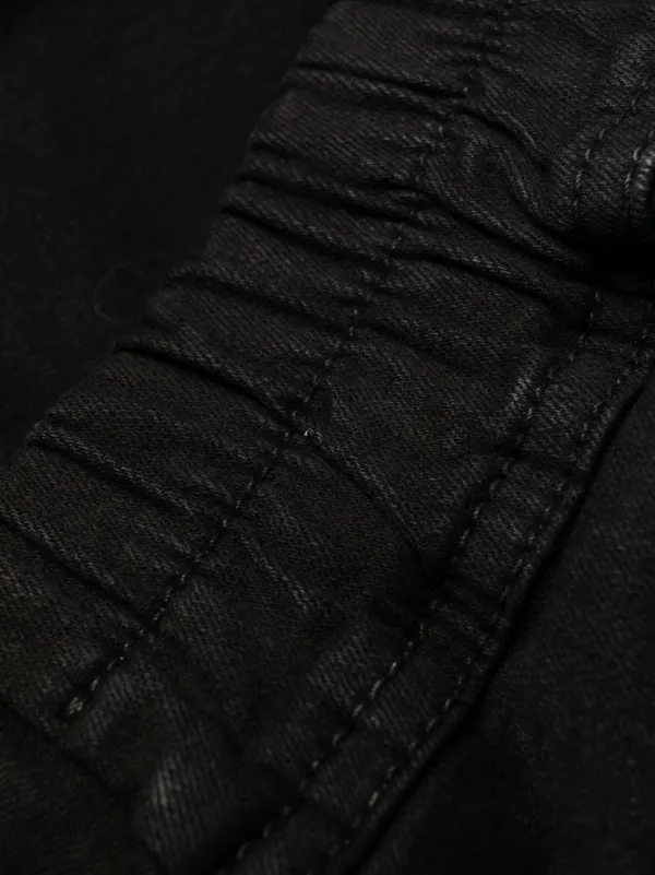 Rick Owens Aircut decorative-zip Skinny Joggers | Black | FARFETCH RO