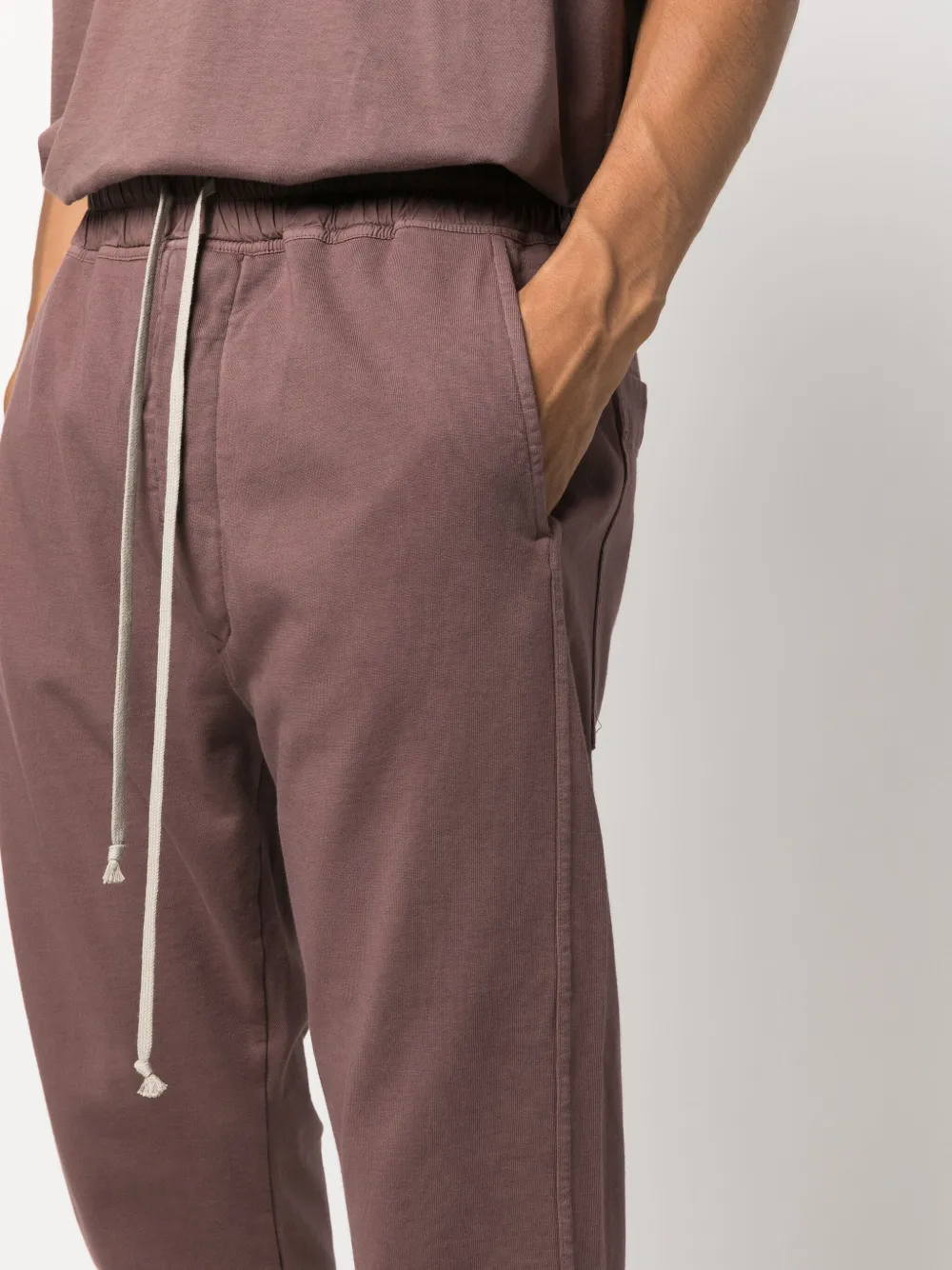 Rick Owens Katoenen broek Paars