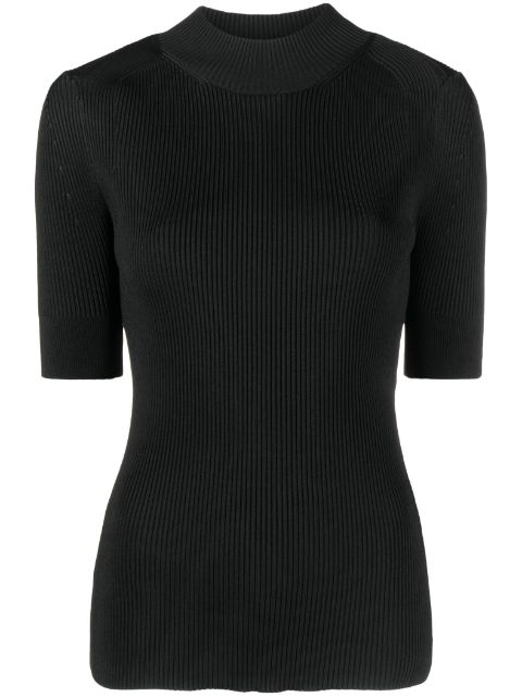 Stella McCartney high-neck ribbed-knit top Women