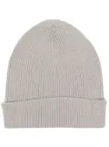 Rick Owens ribbed-knit cashmere beanie - Grey