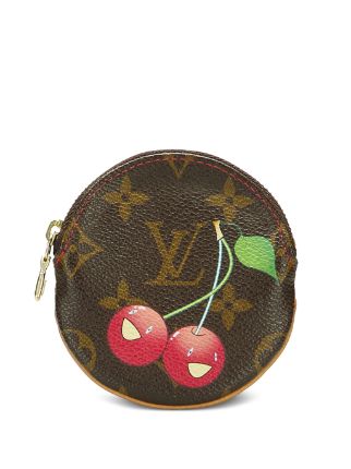 Louis Vuitton 2005 pre-owned cherry-print Round Coin Purse - Farfetch