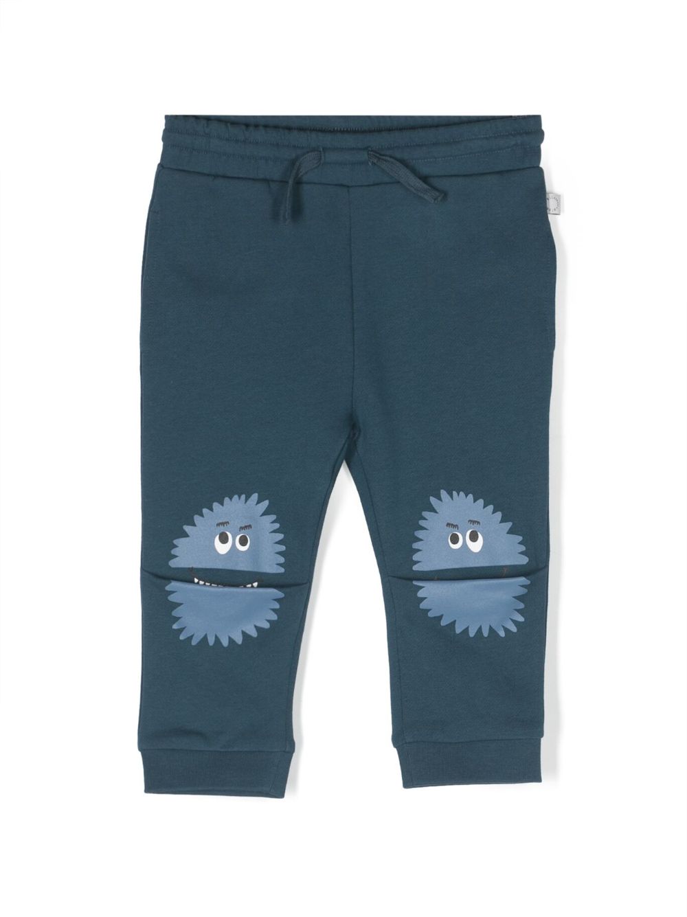 Stella McCartney Kids graphic-print drawstring track pants - Blue