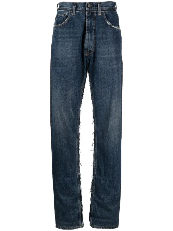 MAISON MARGIELA
メゾンマルジェラ ケース&カードケース Maison Margiela four-stitch straight-leg Jeans | Blue