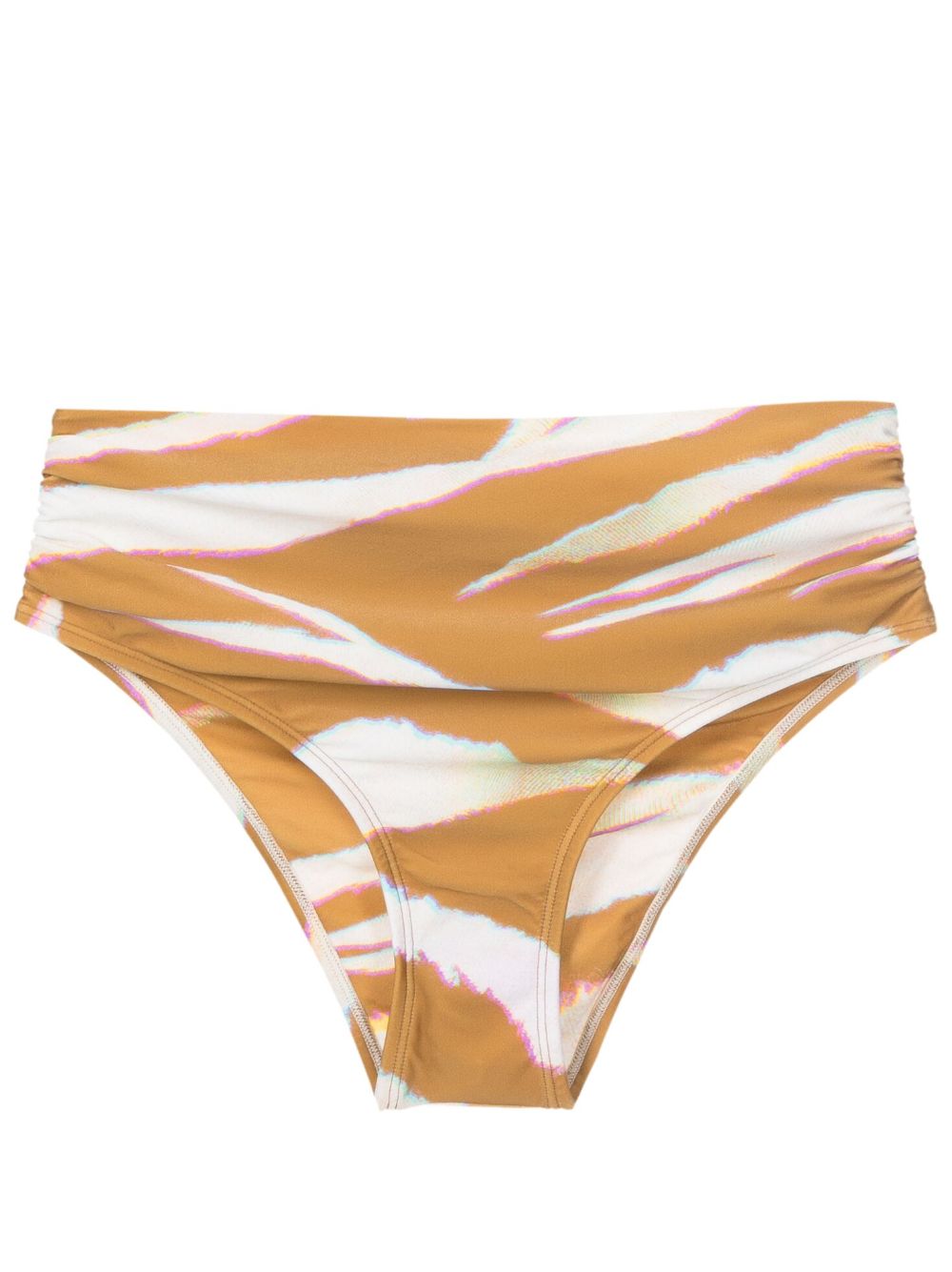 Lenny Niemeyer Oryx high-waisted bikini botoms - Brown