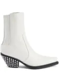 Giuseppe Zanotti Yanhira 55mm leather boots - White