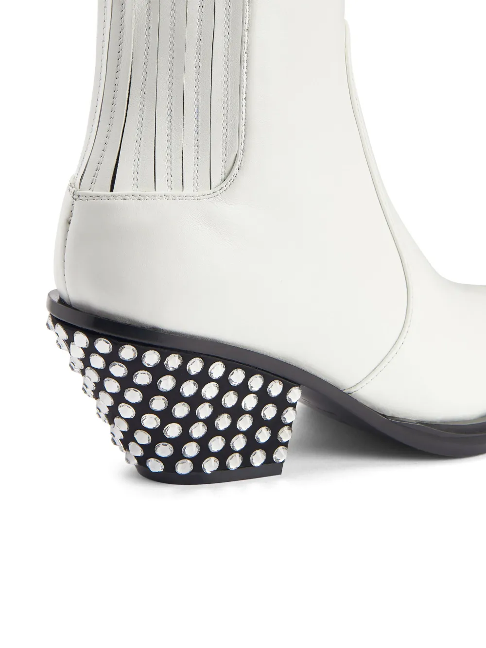 Giuseppe Zanotti Yanhira 55mm leather boots White
