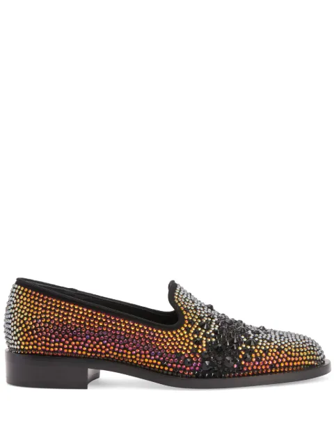 Giuseppe Zanotti Matildha crystal-embellished loafers