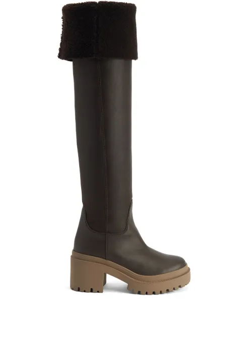 Bottines Iwona 70 mm en cuir - Giuseppe Zanotti - Modalova