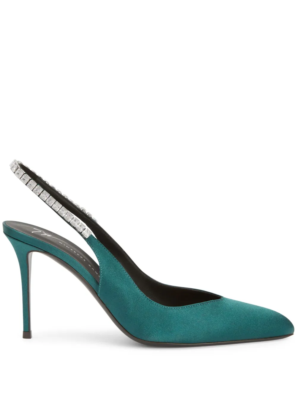 GIUSEPPE ZANOTTI RACHYL SATIN PUMPS