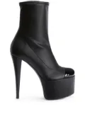 Giuseppe Zanotti 150mm GZ-Yana platform boots - Black
