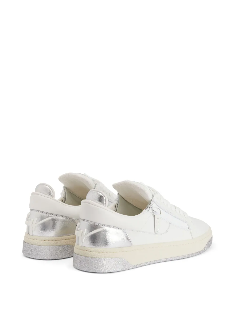 Giuseppe Zanotti Gz94 leren sneakers Wit