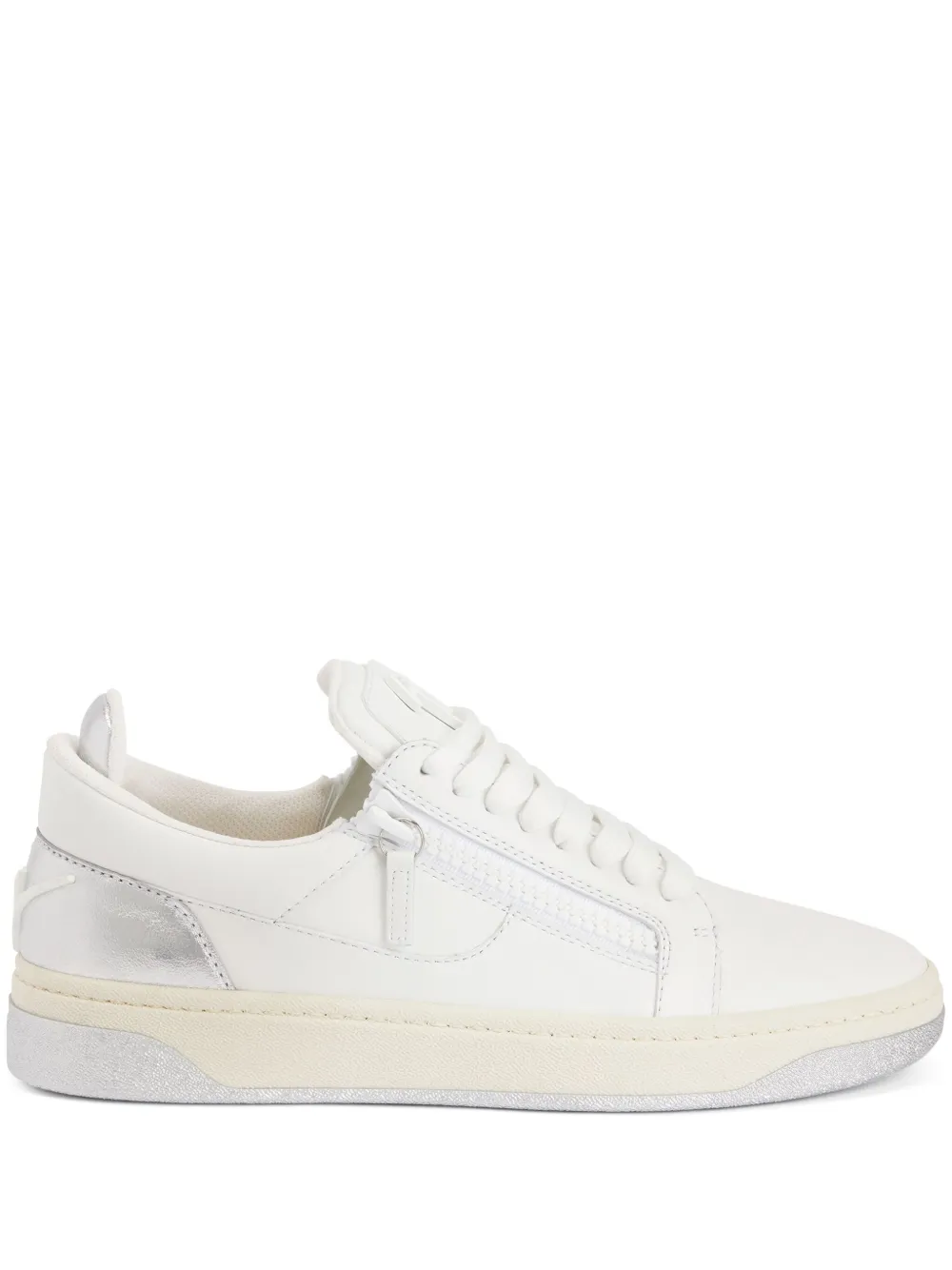 Giuseppe Zanotti Gz94 leren sneakers Wit