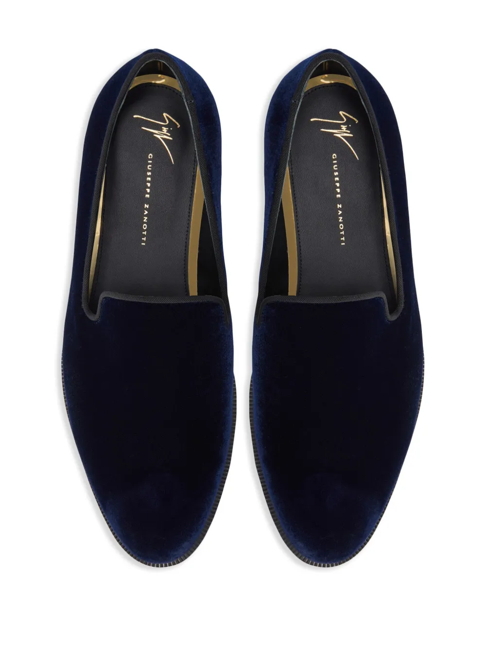 Gatien Almond-Toe Velvet Loafers