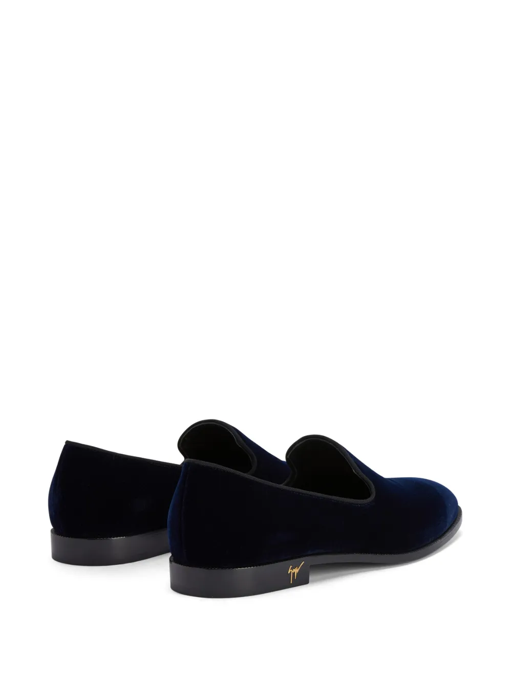 Gatien Almond-Toe Velvet Loafers