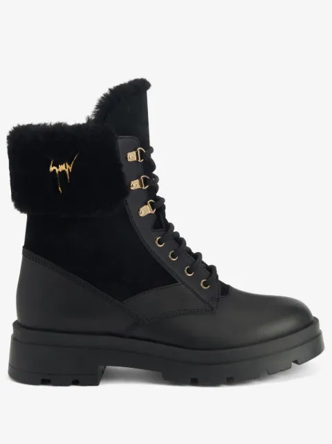 Giuseppe Zanotti Jaure combat boots