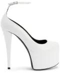 Giuseppe Zanotti 150mm GZ-Yana platform pumps - White