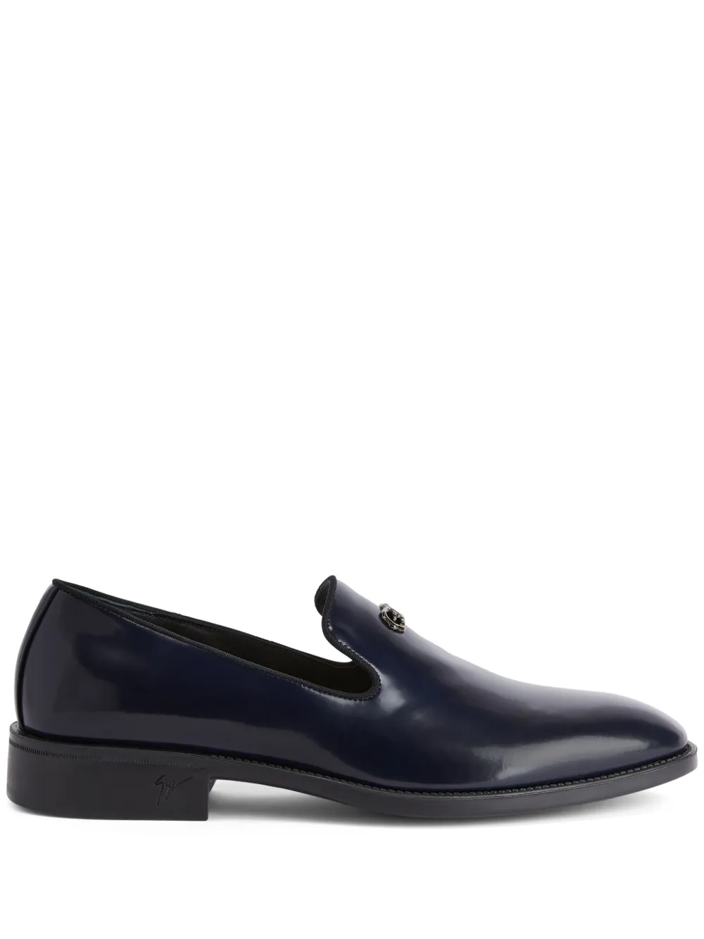 Giuseppe Zanotti Imrham logo标牌乐福鞋 | 蓝色 | Image 1