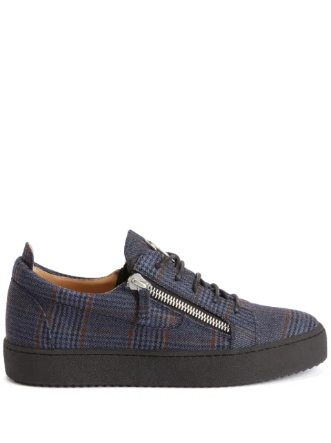 Giuseppe Zanotti Frankie check-pattern sneakers 