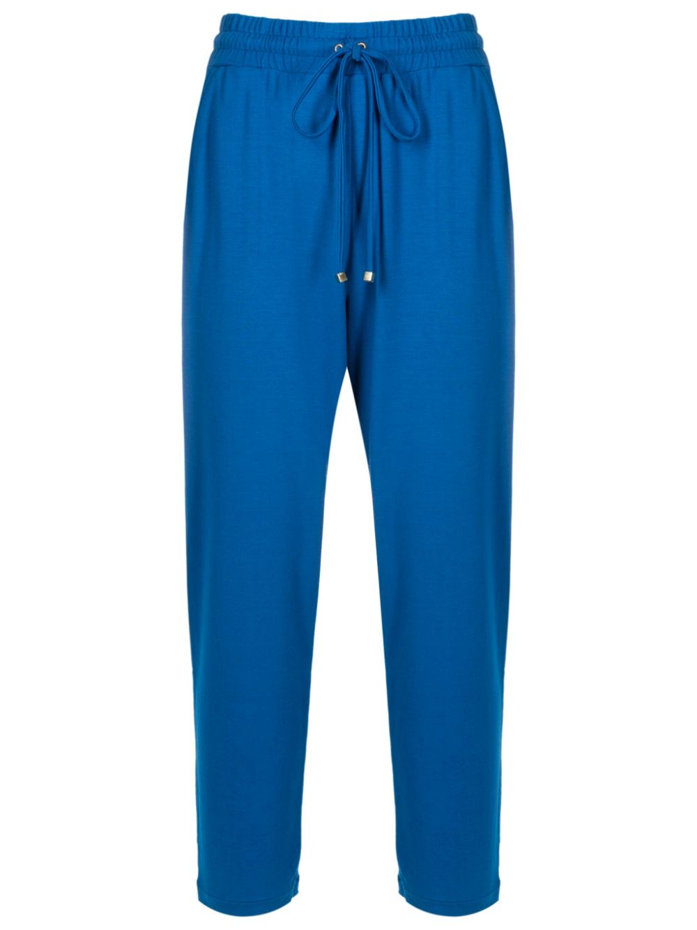 Lenny Niemeyer Drawstring Cropped Trousers In Blue