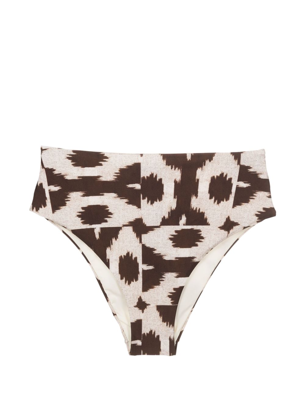 Lenny Niemeyer Puglia high-waisted bikini bottoms - Brown