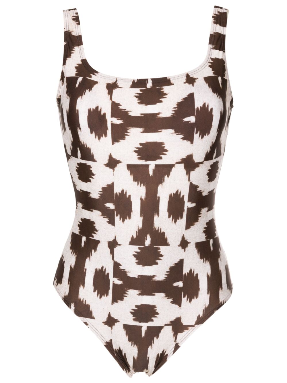 Lenny Niemeyer Puglia open-back swimsuit - Brown