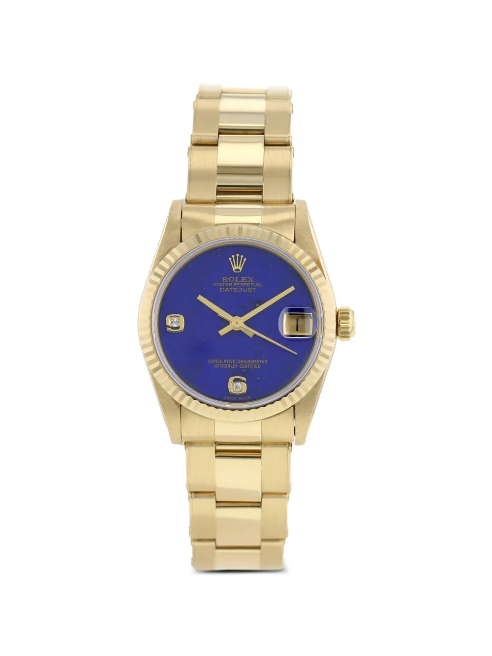 Rolex 1990 Datejust 31mm watch - Blu