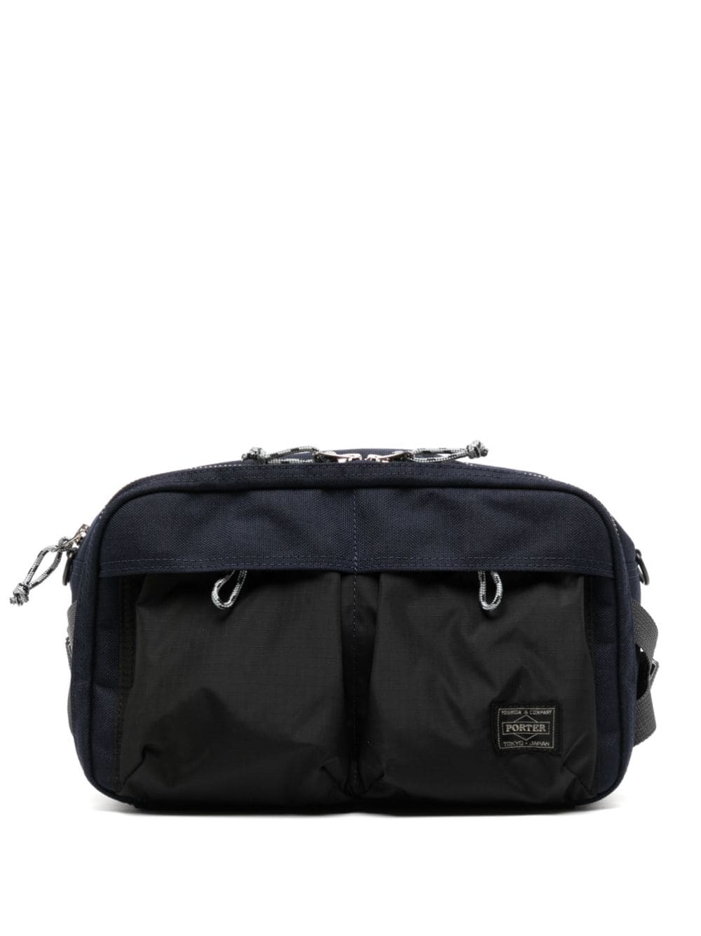 PORTER Yoshida HYPE Waist Bag Navy/Black exclusive at