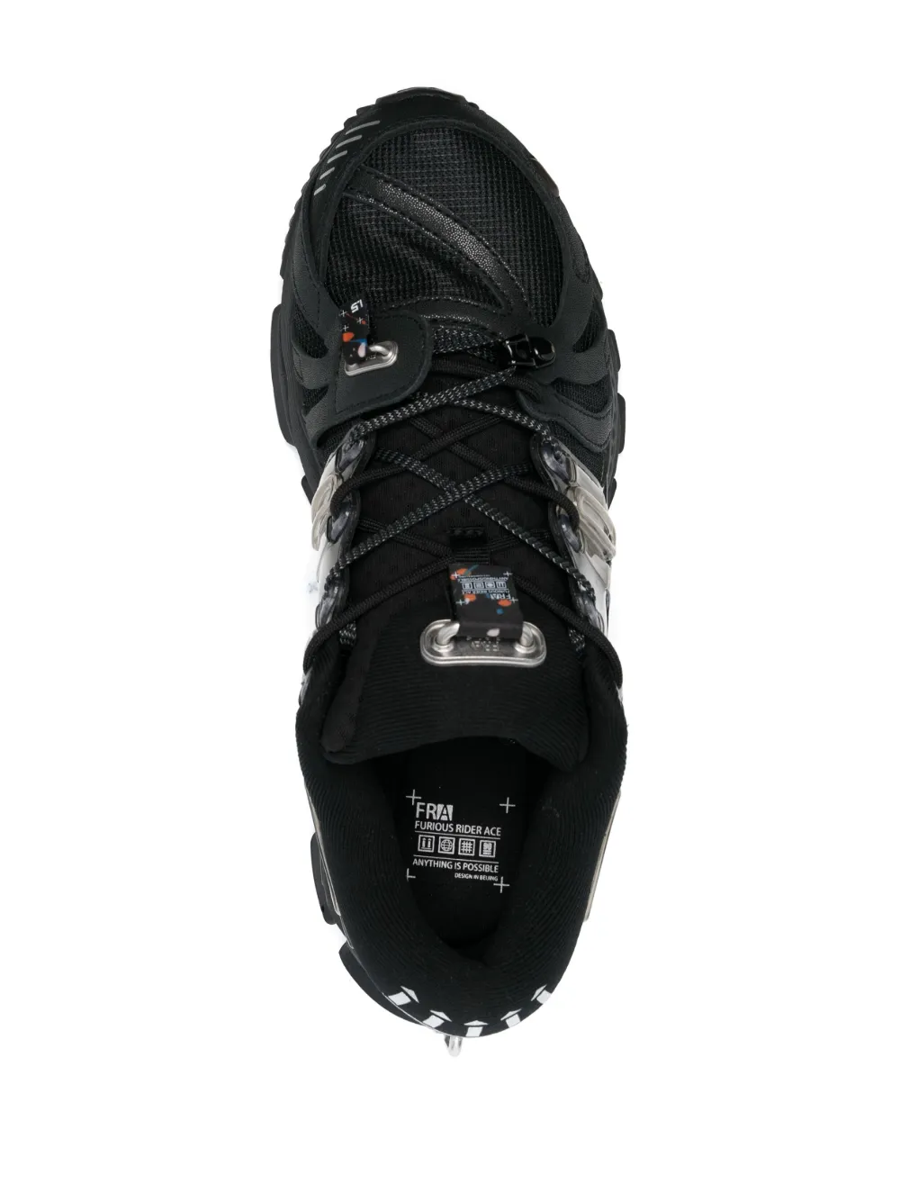 Shop Li-ning Furious Ace 1.5 Sneakers In Black