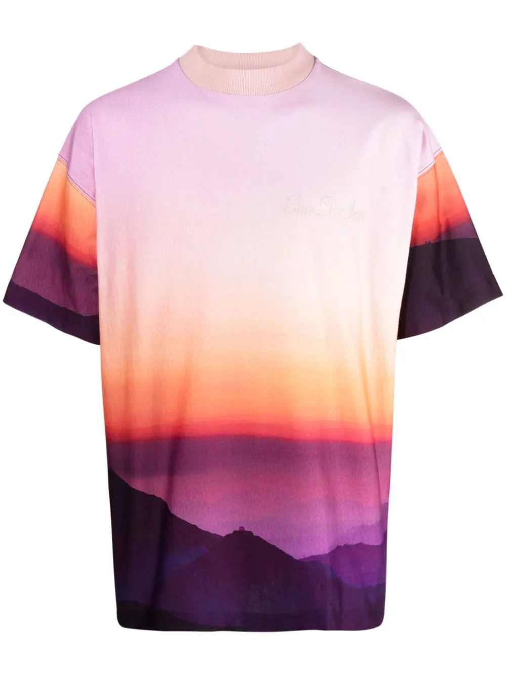 Blue Sky Inn Graphic-print T-shirt In Pink