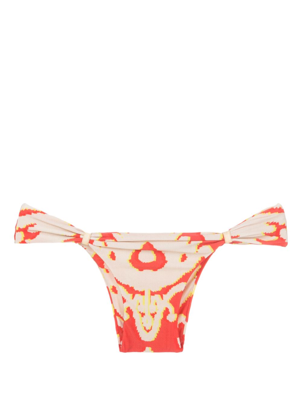 Lenny Niemeyer Turquia graphic-print bikini bottoms - Red