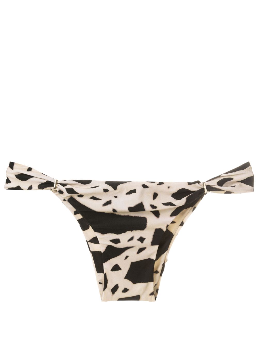 Lenny Niemeyer Elos abstract-print bikini bottoms - Black