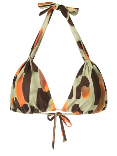 Lenny Niemeyer Caju triangle-cup bikini top 