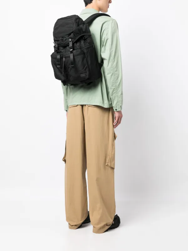 Porter-Yoshida & Co. Tactical Nylon Backpack | Black | FARFETCH