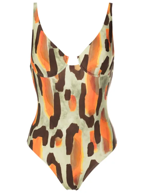 Lenny Niemeyer Caju underwire-cup swimsuit
