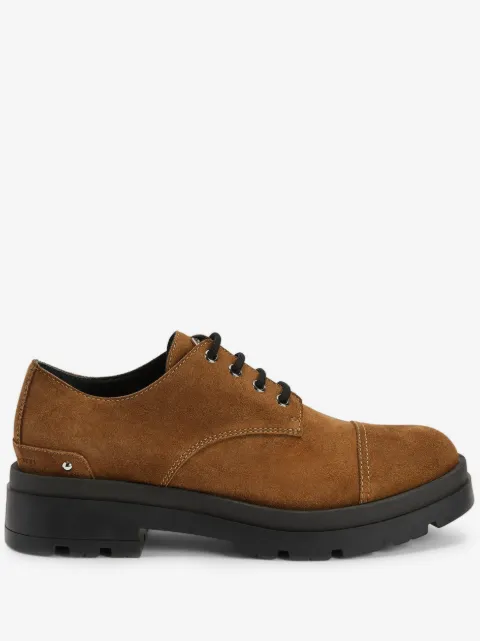 Giuseppe Zanotti zapatos derby Lapley de gamuza