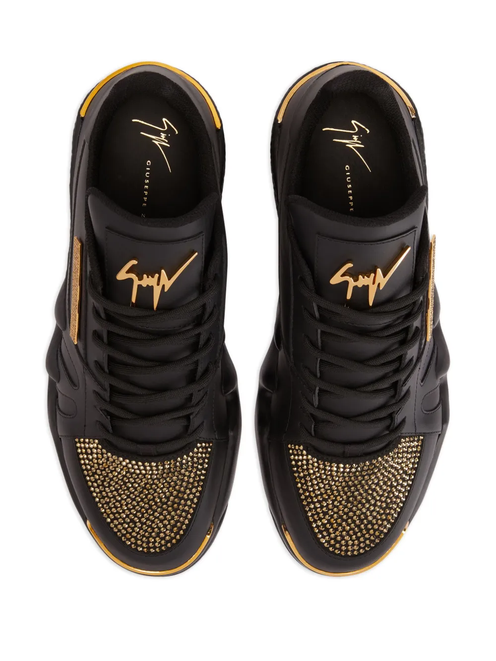 Giuseppe Zanotti Talon low-top sneakers Zwart