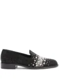 Giuseppe Zanotti Matildha crystal-embellished loafers - Black