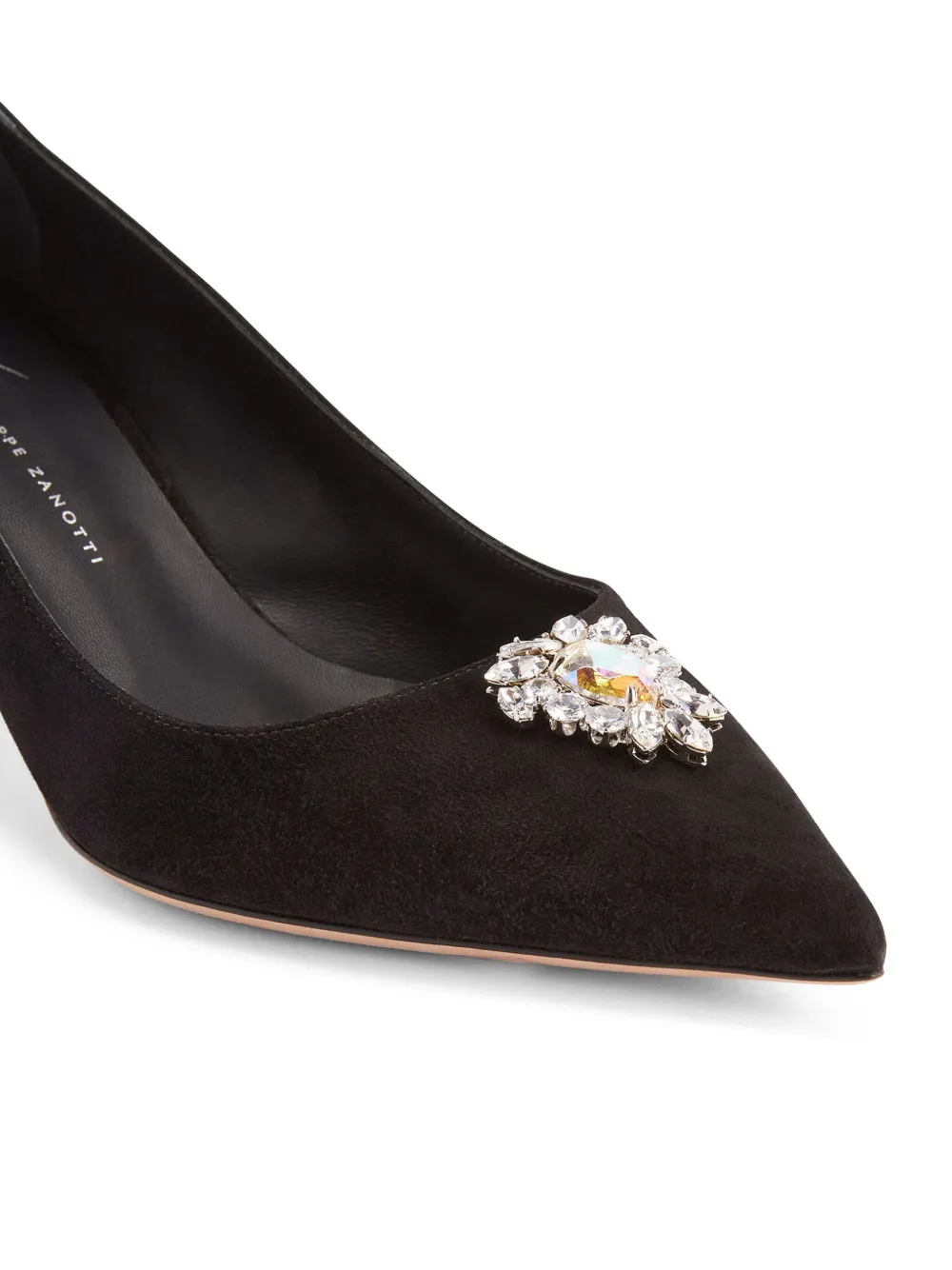Giuseppe Zanotti Pumps verfraaid met kristal Zwart