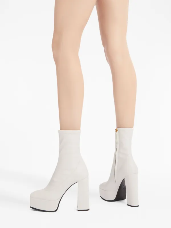 Giuseppe zanotti white clearance boots