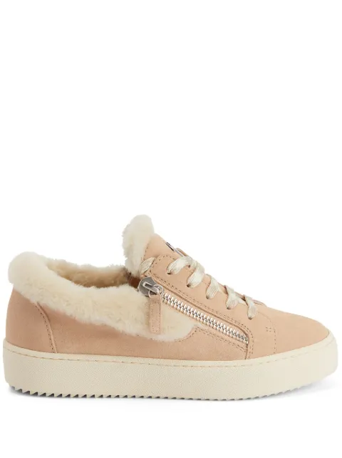 Giuseppe Zanotti Gail Ice shearling sneakers